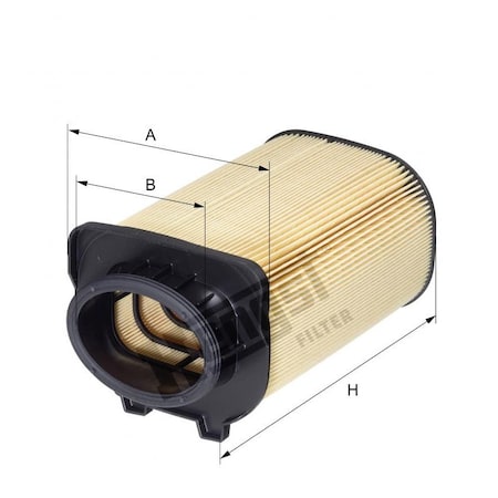 Hengst Air Filter, E1145L E1145L